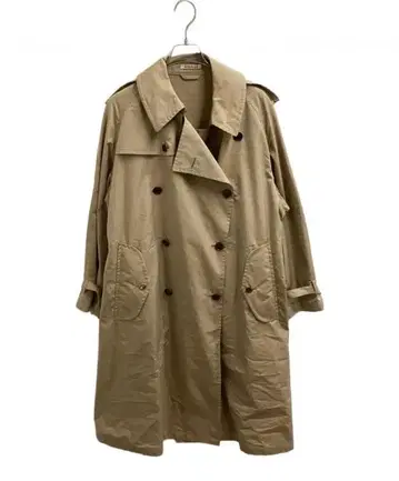 AURALEE FINX POLYESTER BIG TRENCH COAT