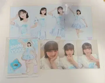 카와라보메이츠 시마자키 유카 유치 트레이딩 카드 아크릴 스탠드 브로마이드