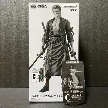 원피스 반프레스토 복권 피규어 C상 메탈릭 컬러 [ 로로노아 조로 ]