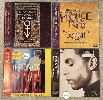 PRINCE 프린스 LD 레이저 디스크 4장 세트 (2장 새상품)
