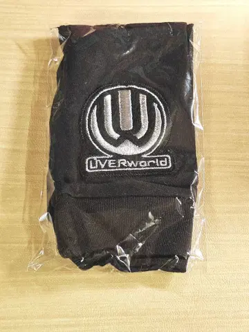 미개봉 새상품 UVERworld 그로브 블랙 실버 로고 라이브 굿즈