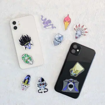 죠죠 월드 아크릴 스티커 vol.1 2 전종 세트