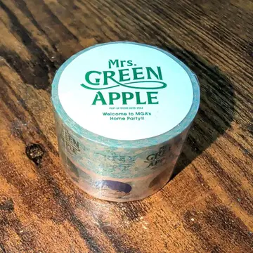 미세스 그린애플 팝업 마스킹 테이프 2종 오오모리 모토키 와카이 히로토