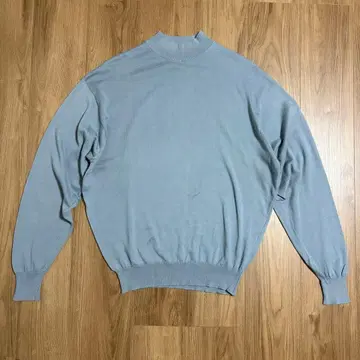 80s Glenmac 코튼 니트 모크넥 스코틀랜드제