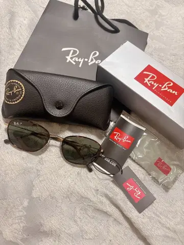 Ray-Ban/0RB3749/하바나 온 골드/그린 편광
