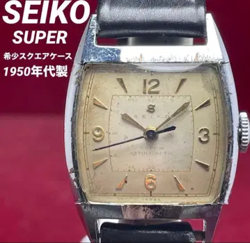 [레어/50s] SEIKO SUPER 세이코 슈퍼 스퀘어 수동 와인딩