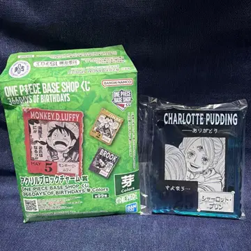 원피스 베이스샵 복권 아크릴 블록 참상 샬롯 푸딩