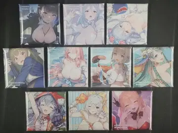 브라운더스트2 랜덤 스퀘어 캔뱃지 Ver.1 전 10종 컴프 세트