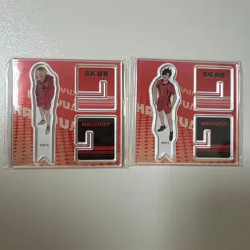 JCS 한정판 [하이큐!!] 아크릴x피규어 코즈메 켄마, 쿠로오 테츠로