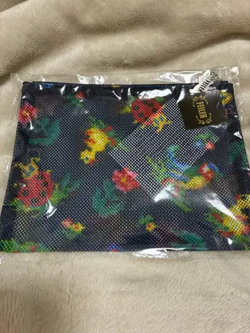 페이러 하이디 메쉬 파우치 네이비