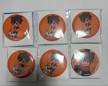 이나즈마 일레븐 이나이레 마네키네코 콜라보 캔뱃지 엔도 하루 6점 세트