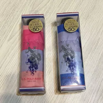 U.S.POLO ASSN. 접이식 수동 개폐 우산 2개 세트
