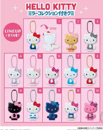 HELLO KITTY 헬로키티 거울 컬렉션 전 13종 컴플리트