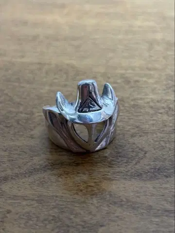 빈티지 반지 외계인 모티브 925 각인