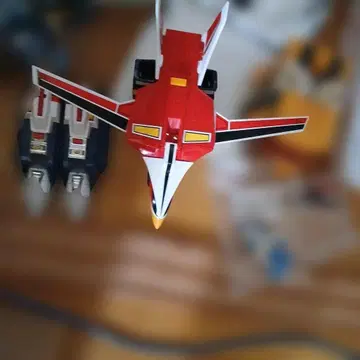 슈퍼전대 히어로 비행기형 로봇 부속품 포함