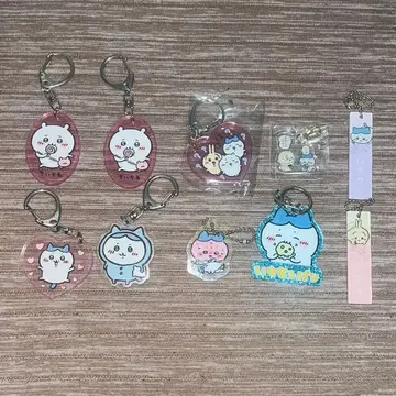 치이카와 하치와레 초기 레어 2021년 아크릴 키링 세트