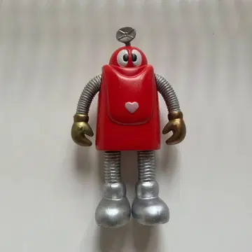 로봇형 피규어 빨간색