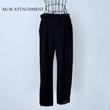 M/M ATTACHMENT 어태치먼트 프릴 허리 이지 팬츠
