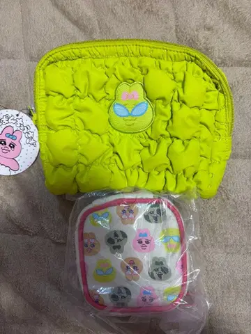 빤쮸토끼 에이리언 파우치 액세서리 케이스 소가라 세트