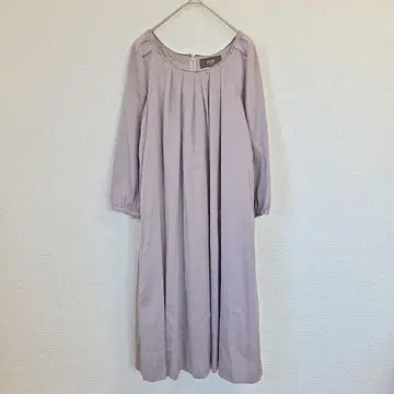 로페 클래스 원피스 사이즈 7 그레이지 긴팔 파티 드레스 S