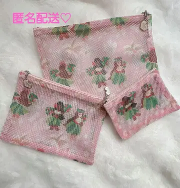 페이러 마나마나 메쉬 파우치 3세트 새상품