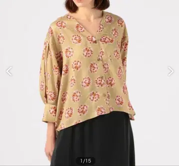 22ss 투모로우랜드 NO.6 TURIN 프린트 블라우스