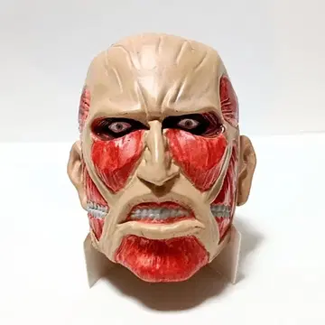 진격의 거인 가챠 마스크 컬렉션 초 대형 거인 베르톨트