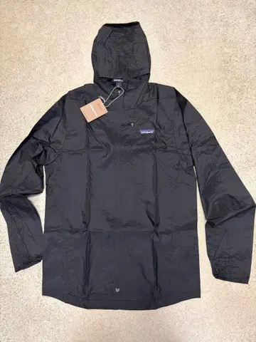 새상품 남성용 S사이즈 patagonia 파타고니아 후디니 자켓 BLK