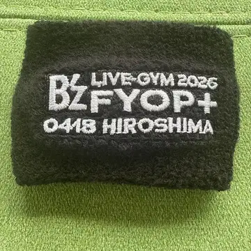 B'z 가챠 히로시마 4월 18일 리스트 밴드