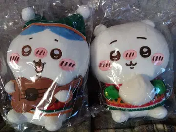 치이카와 하치와레 애니 마이크 쿠지 2체 세트