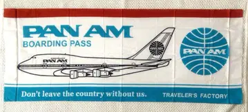 미개봉 PAN AM 트래블러스 팩토리 수건