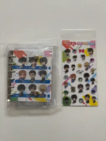 미개봉 새상품 명탐정 코난 세븐일레븐 씰북 씰 바인더 씰 세트