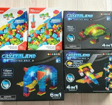 CRYSTALAND LIGHTED BRIX 메가콘스트럭스 세트