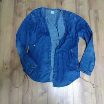 orslow 데님 오픈 프론트 셔츠 사이즈 2