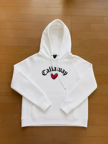 캘러웨이 러브캘러웨이 후드 맨투맨 블랙