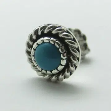 현품 터콰이즈 네이티브라이크 스터드 귀걸이 SV925 티타늄