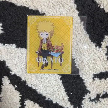 NARUTO 그래프아트 수확제 미니 아크릴 플레이트 나미카제 미나토