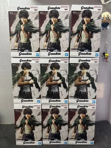 진격의 거인 Grandista 리바이 엘렌 피규어 9체 세트