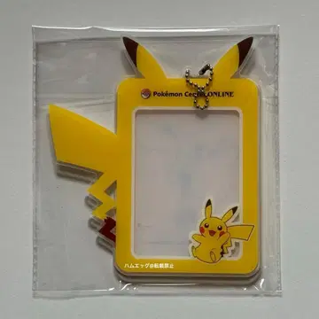 포켓몬 센터 온라인 미니게임 A상 아크릴 카드 케이스 피카츄