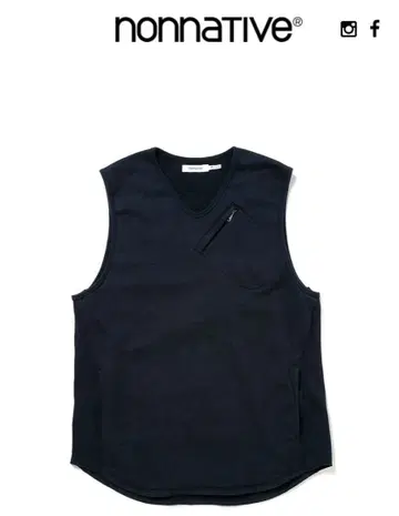 nonnative HIKER VEST COTTON SWEAT