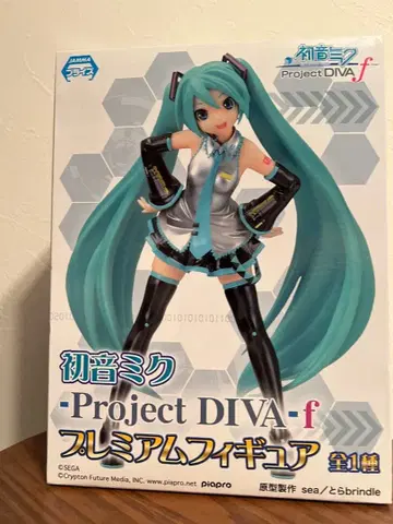 하츠네 미쿠 Project DIVA f 프리미엄 피규어
