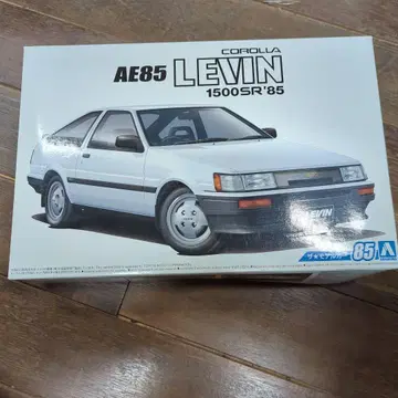AE85 LEVIN 1500SR '85 1/24 모델 키트