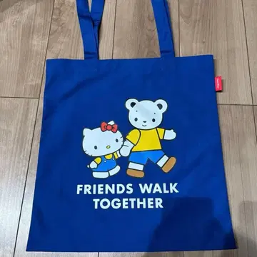 familiar 헬로키티 토트백 파랑 블루