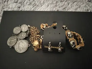 캐리비안의 해적 팔찌 3점 & 귀걸이