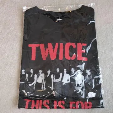 TWICE ENEMY T셔츠 M 사이즈 미개봉 새상품 즉시 발송