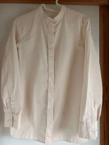 [ 새상품급 ] JIL SANDER 시 쉘 핑크 긴팔 셔츠