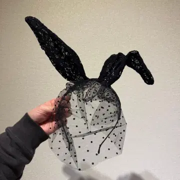 머리띠 토끼 레이스 토끼 귀 코스프레 분장 4057