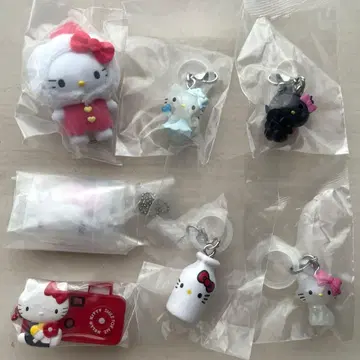 묶음 판매 헬로키티 가챠가챠 치비토모