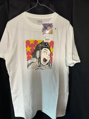 [ 새상품 ] UNIQLO 골든 카무이 알리시파 T셔츠 M 사이즈