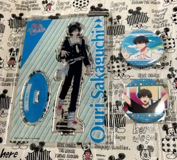 사카구치 사쿠리 아크릴 스탠드 캔뱃지 3종 세트